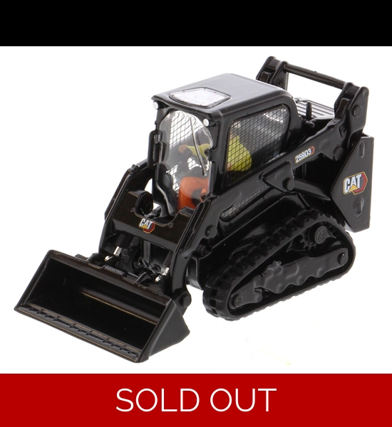 CAT 259D3 Track Loader / Black 1:50 Scale